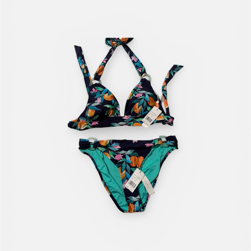 Floral Print Bikini Set